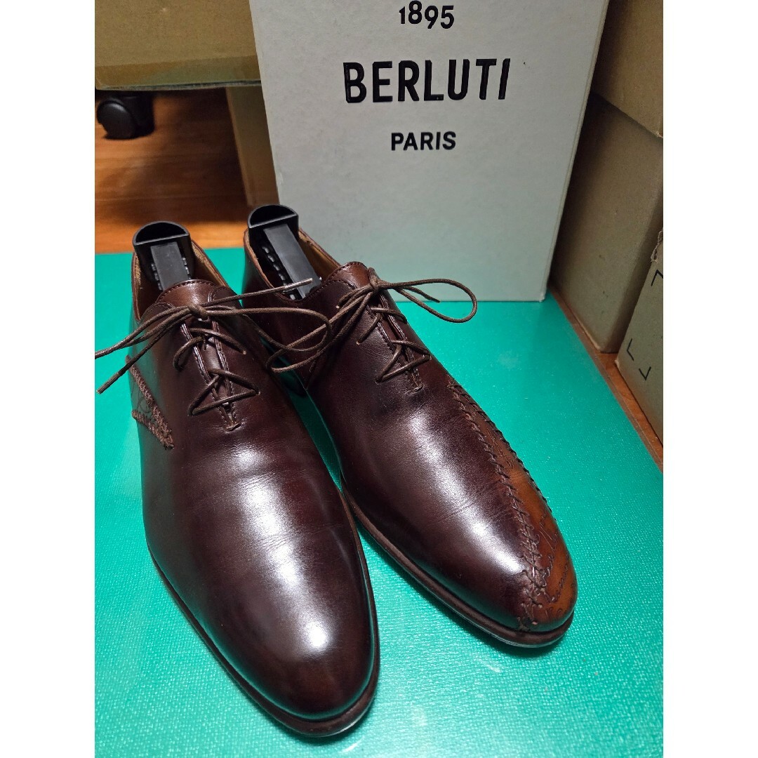 BERLUTI - 【美品・希少】Berluti ベルルッティ ラピエセ BERLUTI - 【美品・希少】Berluti ベルルッティ ラピエセ