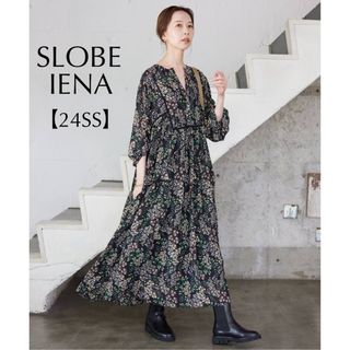 SLOBE IENA - 【24ss】SLOBE IENAスローブイエナ フラワーシアー SLOBE IENA - 【24ss】SLOBE IENAスローブイエナ フラワーシアー