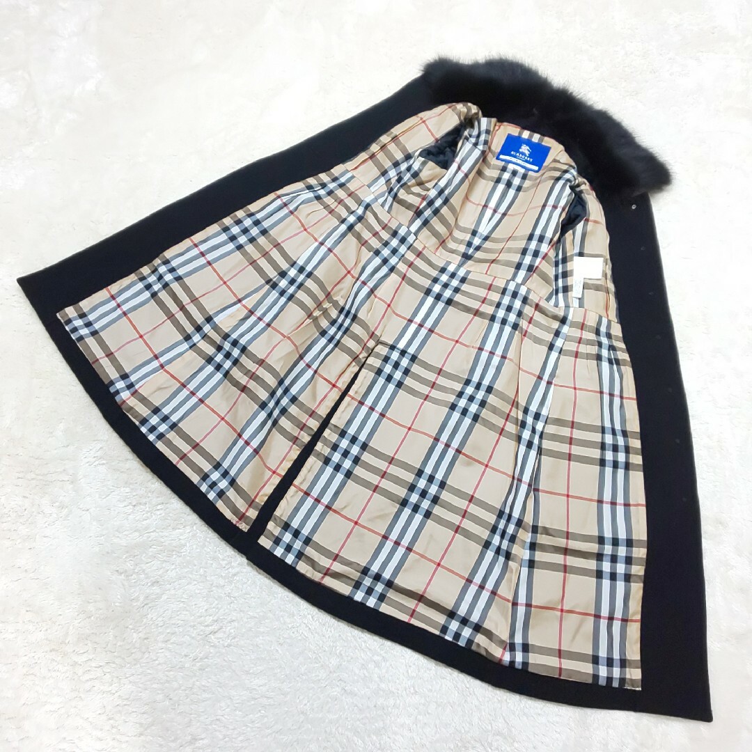 BURBERRY BLUE LABEL - 極美品 BURBERRY BLUE LABEL フォックス BURBERRY BLUE LABEL - 極美品 BURBERRY BLUE LABEL フォックス