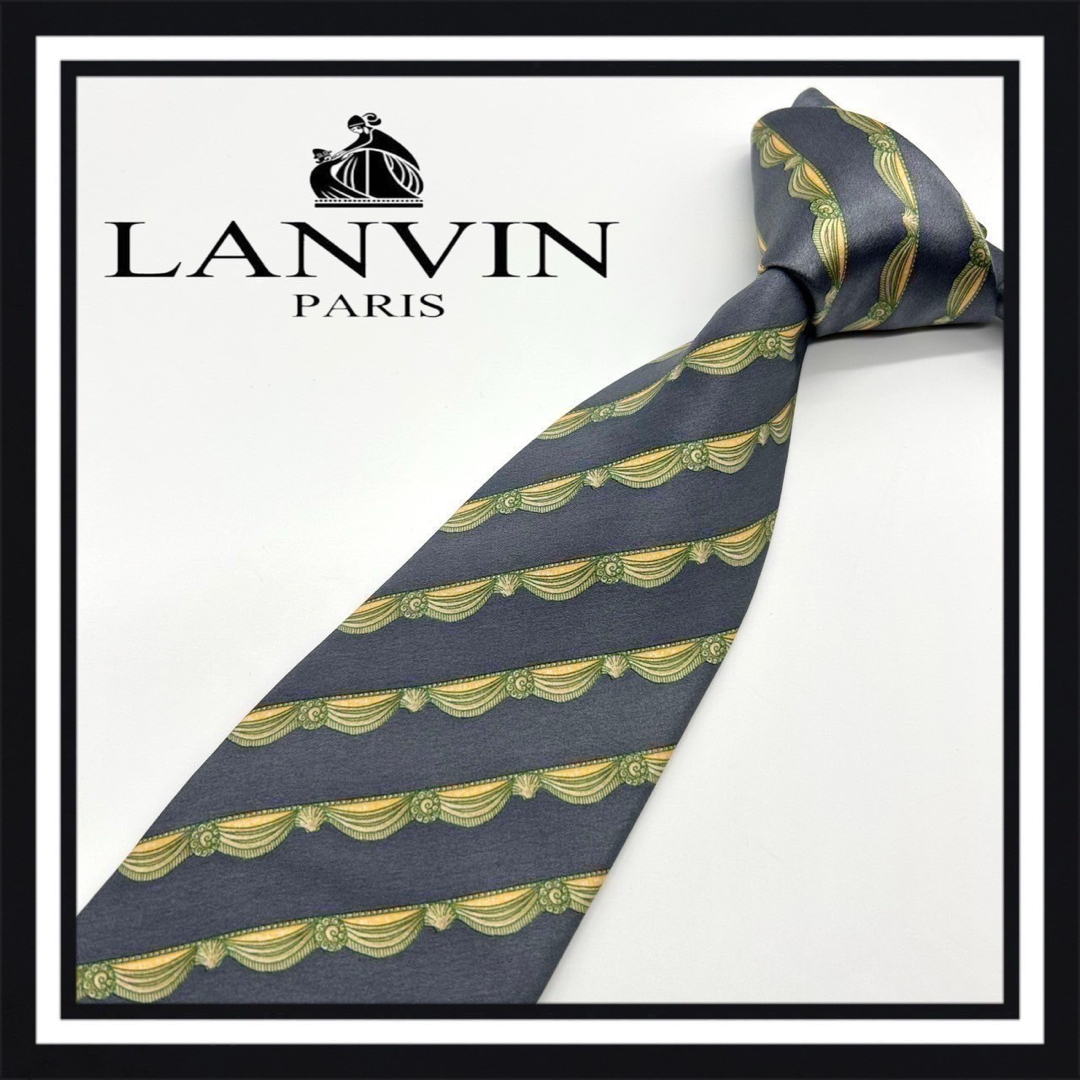 LANVIN - 【高級ブランド】LANVIN ランバン ネクタイの通販 by LANVIN - 【高級ブランド】LANVIN ランバン ネクタイの通販 by