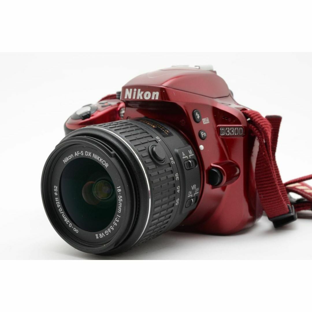 Nikon ニコン D3300 レンズキット デジタル一眼カメラ レッド 赤 Nikon ニコン D3300 レンズキット デジタル一眼カメラ レッド 赤