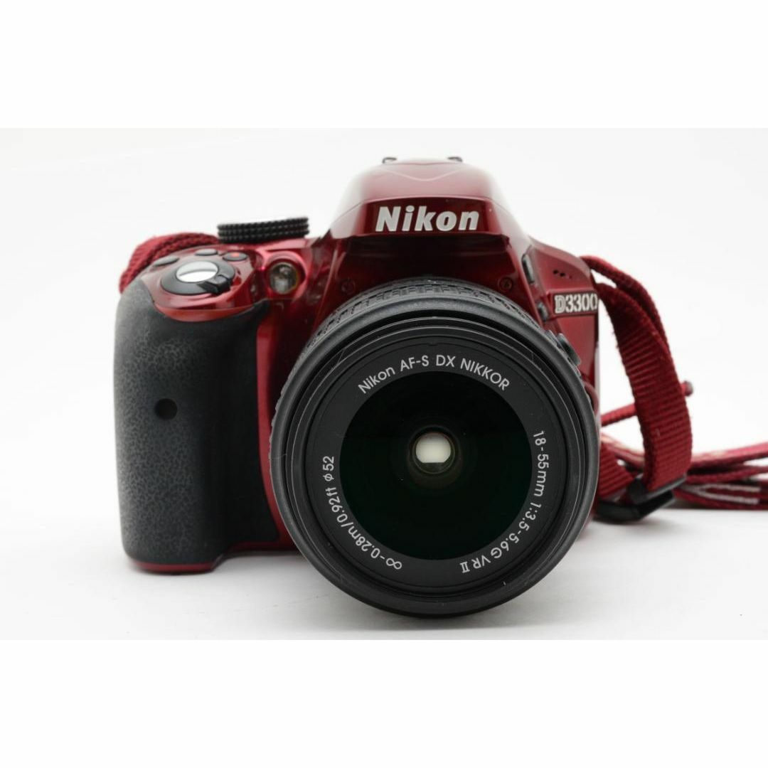 Nikon ニコン D3300 レンズキット デジタル一眼カメラ レッド 赤 Nikon ニコン D3300 レンズキット デジタル一眼カメラ レッド 赤