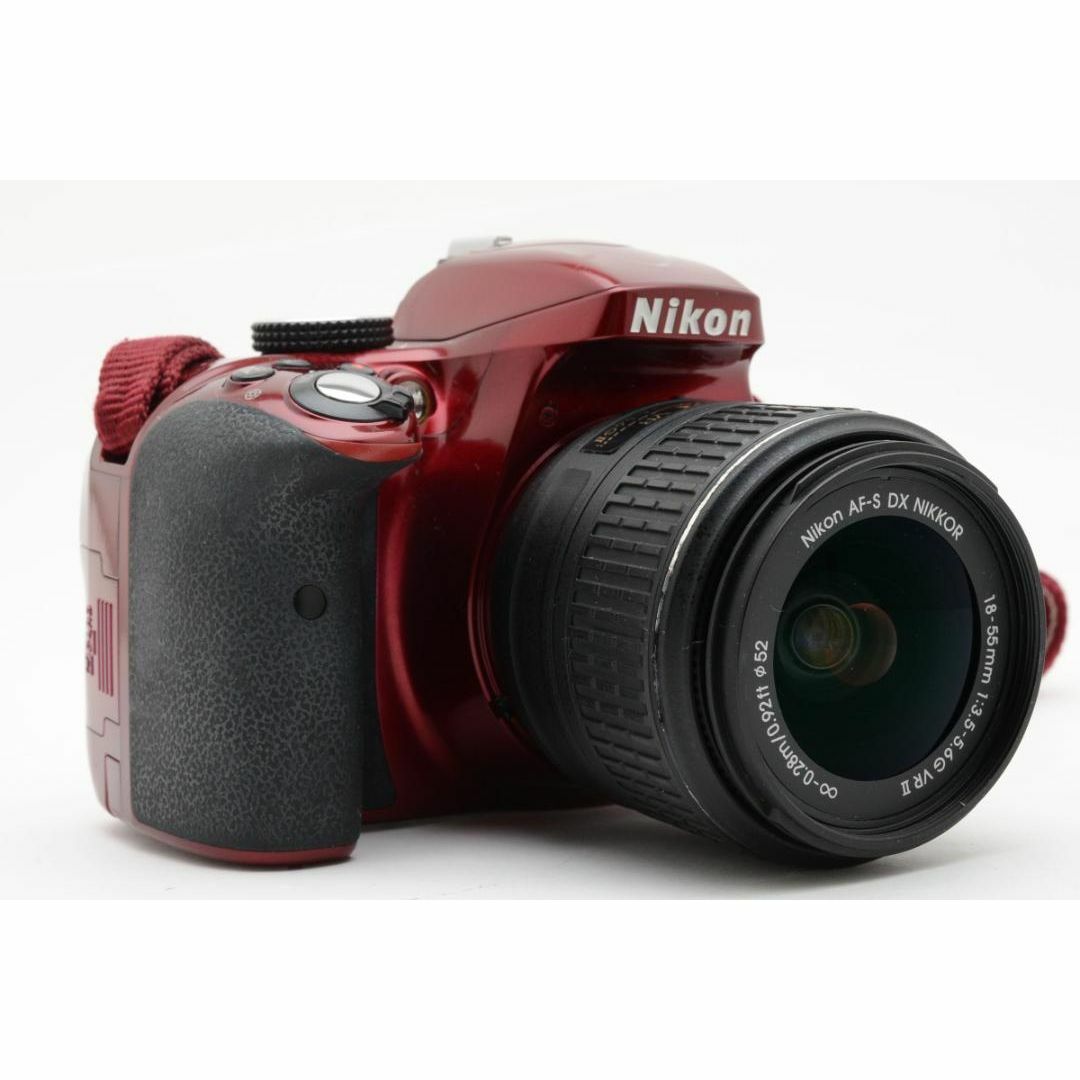 Nikon ニコン D3300 レンズキット デジタル一眼カメラ レッド 赤 Nikon ニコン D3300 レンズキット デジタル一眼カメラ レッド 赤