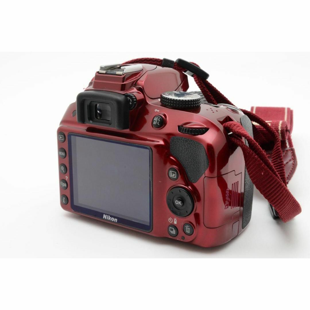 Nikon ニコン D3300 レンズキット デジタル一眼カメラ レッド 赤 Nikon ニコン D3300 レンズキット デジタル一眼カメラ レッド 赤