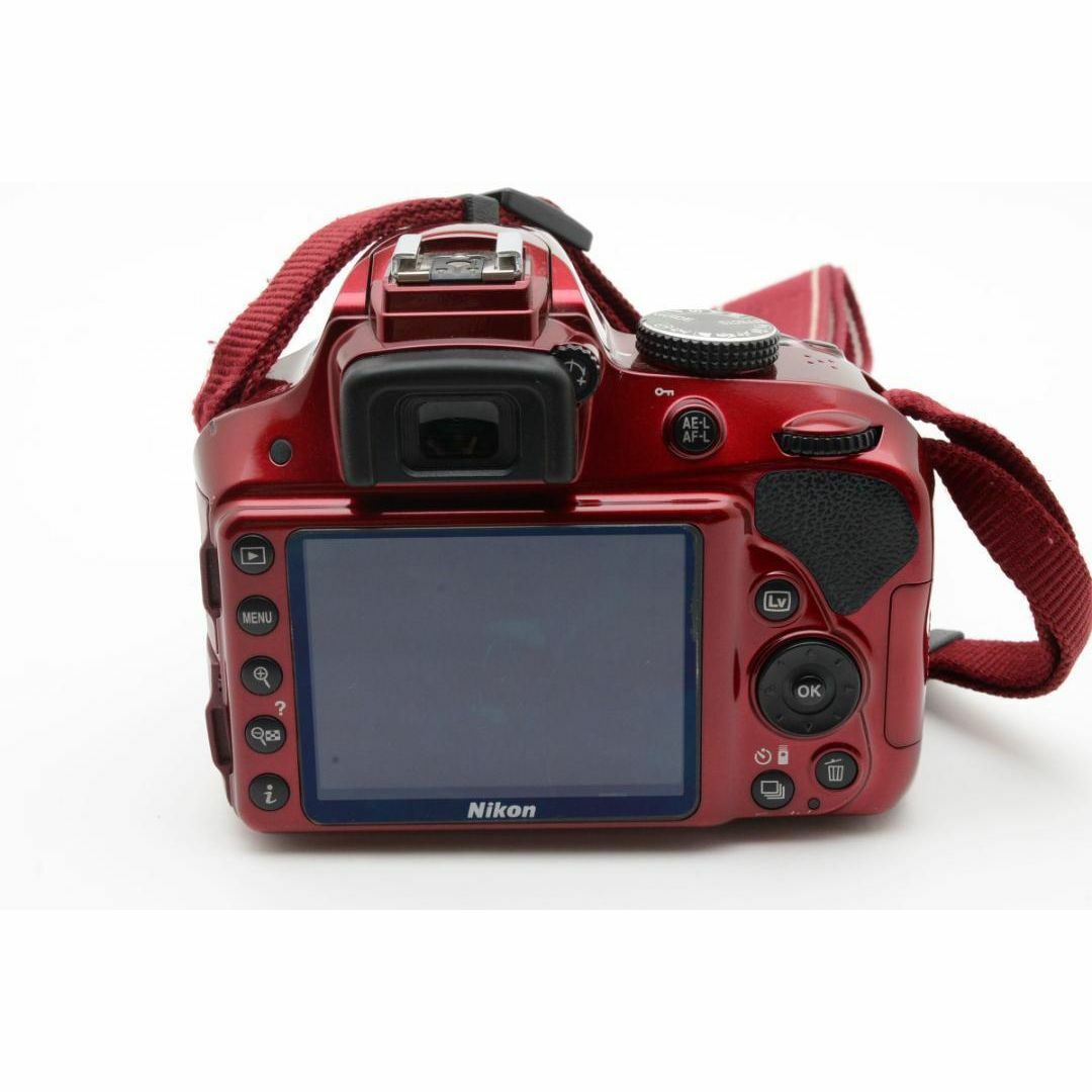 Nikon ニコン D3300 レンズキット デジタル一眼カメラ レッド 赤 Nikon ニコン D3300 レンズキット デジタル一眼カメラ レッド 赤