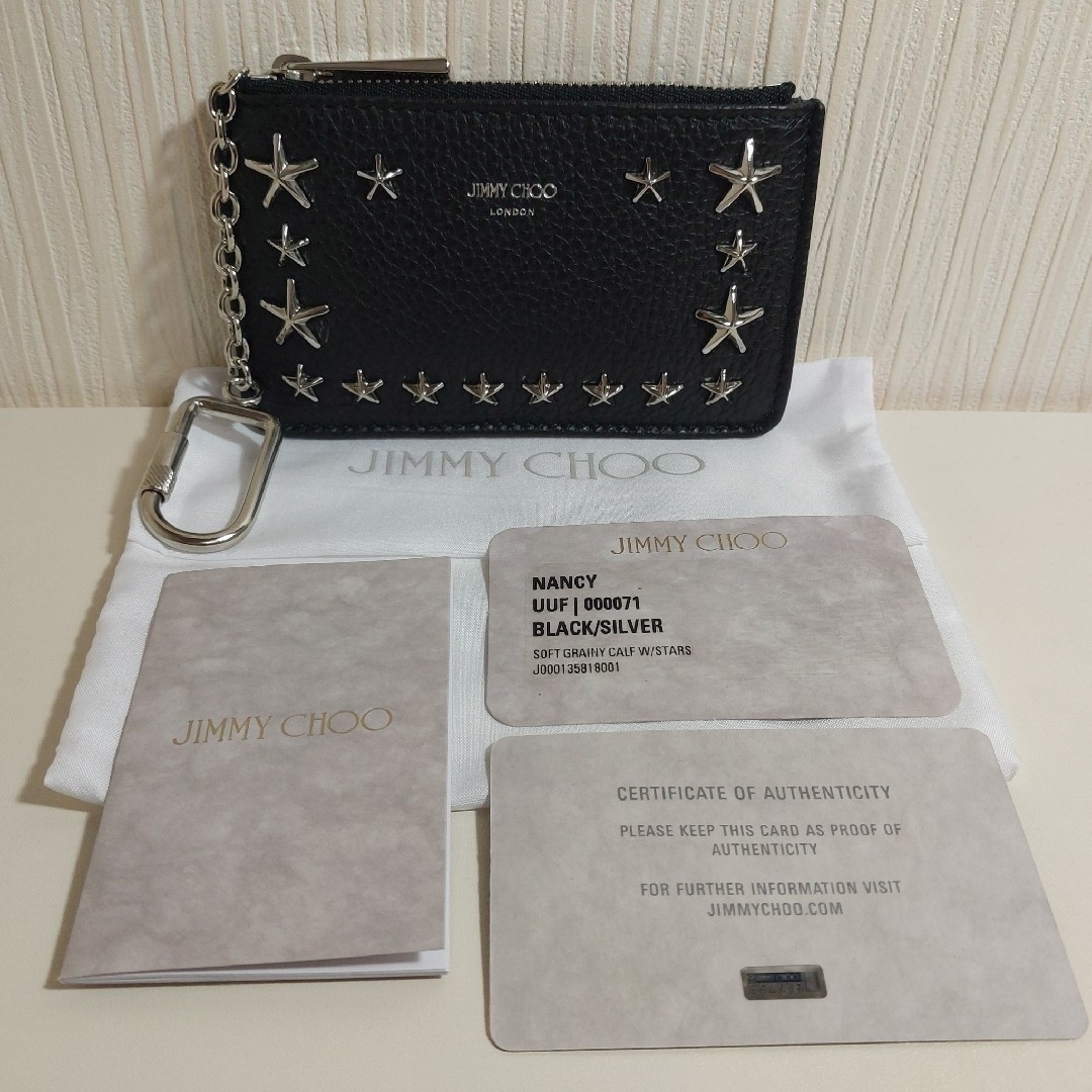 JIMMY CHOO - ジミーチュウ NANCY スタースタッズ フラグメント JIMMY CHOO - ジミーチュウ NANCY スタースタッズ フラグメント