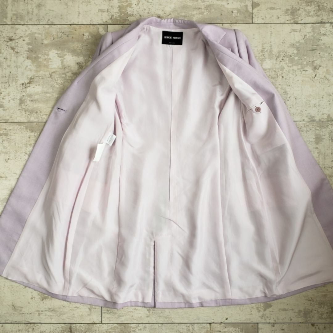 GIORGIO ARMANI - ジョルジオアルマーニ ☆ カシミヤ シルク混 GIORGIO ARMANI - ジョルジオアルマーニ ☆ カシミヤ シルク混