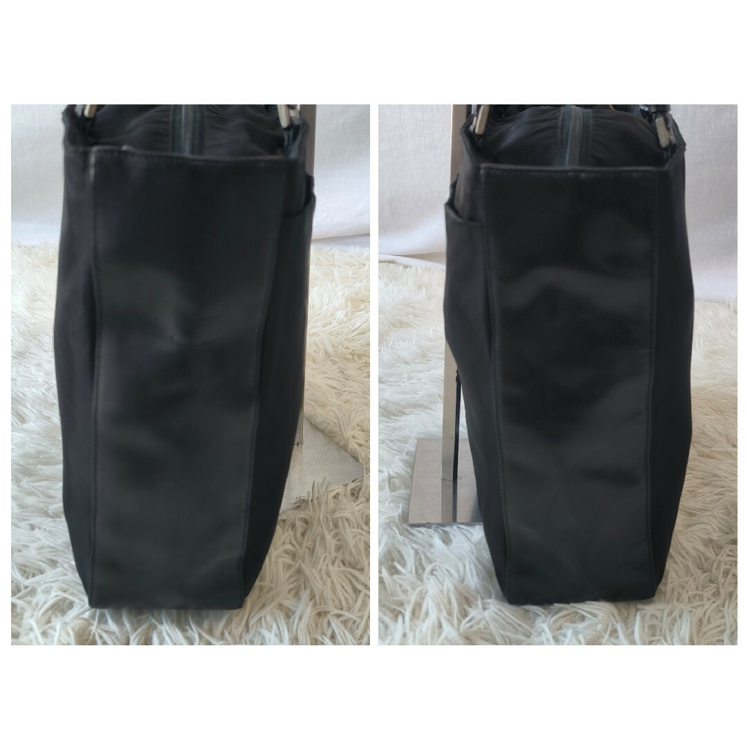 PRADA - PRADA プラダ ハンドバッグ トート 三角ロゴ ナイロン PRADA - PRADA プラダ ハンドバッグ トート 三角ロゴ ナイロン