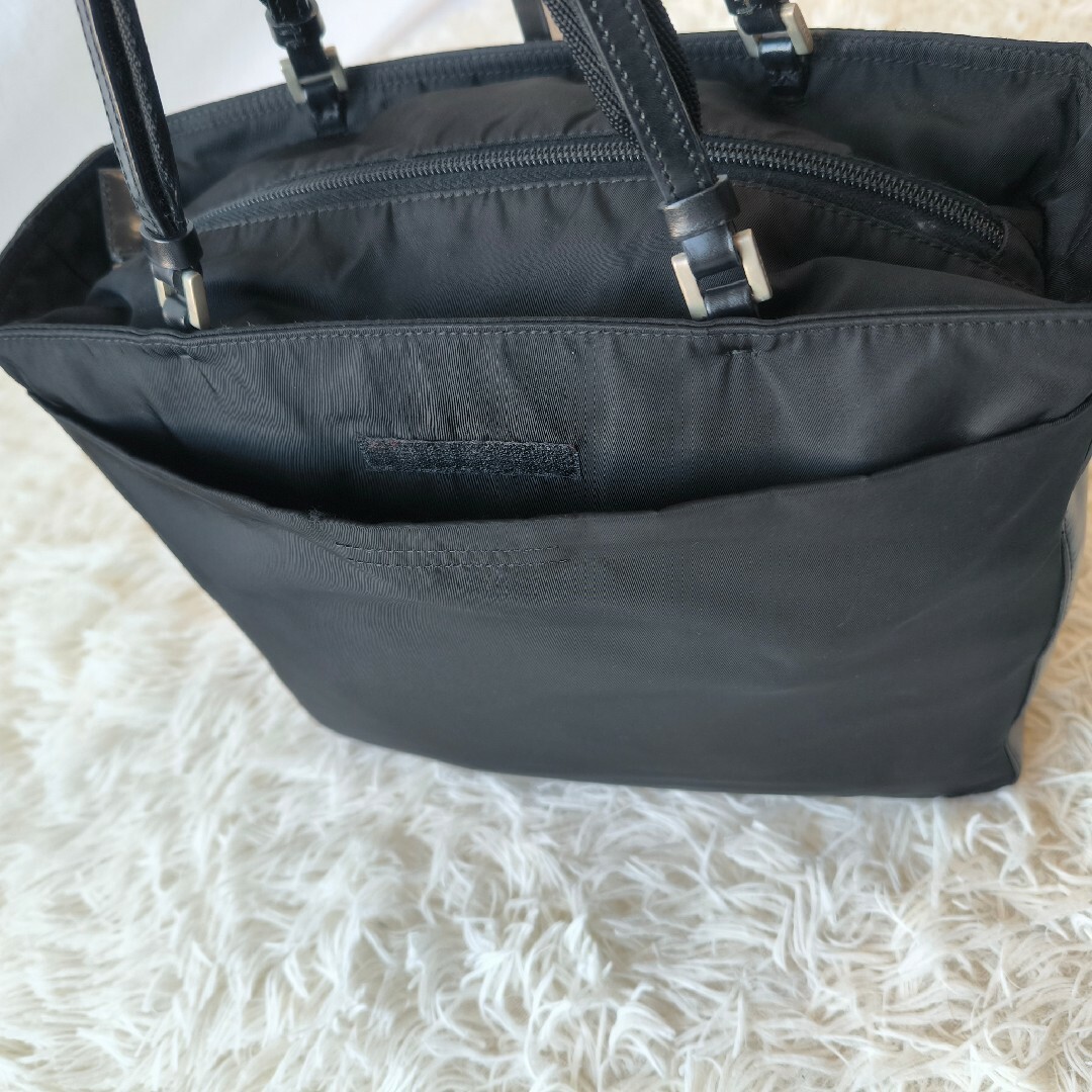 PRADA - PRADA プラダ ハンドバッグ トート 三角ロゴ ナイロン PRADA - PRADA プラダ ハンドバッグ トート 三角ロゴ ナイロン