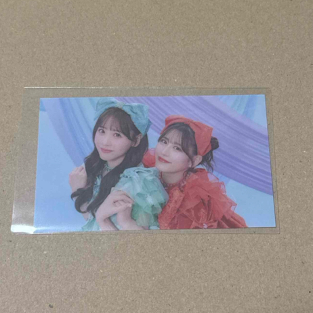 FRUITSZIPPER ラッフルくじ クリアカード 櫻井優衣 月足天音 エンタメ/ホビーのタレントグッズ(アイドルグッズ)の商品写真