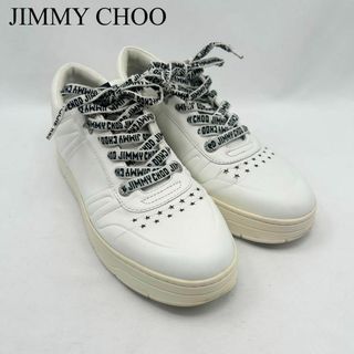 JIMMY CHOO - 新品同様 ジミーチュウ スエード 千鳥格子 星 JIMMY CHOO - 新品同様 ジミーチュウ スエード 千鳥格子 星