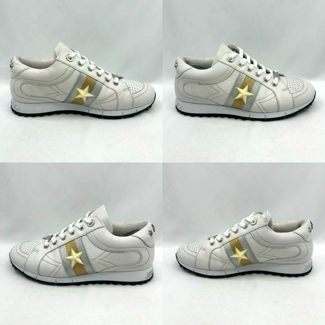 JIMMY CHOO - 【美品】JIMMY CHOO RAFI レザー スタッズ スター JIMMY CHOO - 【美品】JIMMY CHOO RAFI レザー スタッズ スター