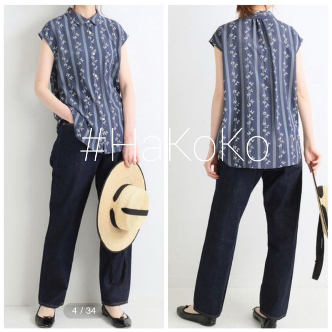 IENA - ◇新品タグ付 IENA DEVEAUX sese ラウンドカラーシャツ IENA - ◇新品タグ付 IENA DEVEAUX sese ラウンドカラーシャツ