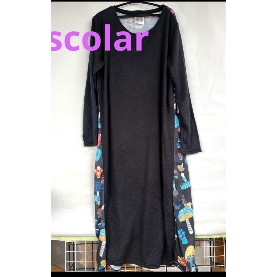 ScoLar - スカラー キノコワンピース トップスの通販 by jitan ScoLar - スカラー キノコワンピース トップスの通販 by jitan