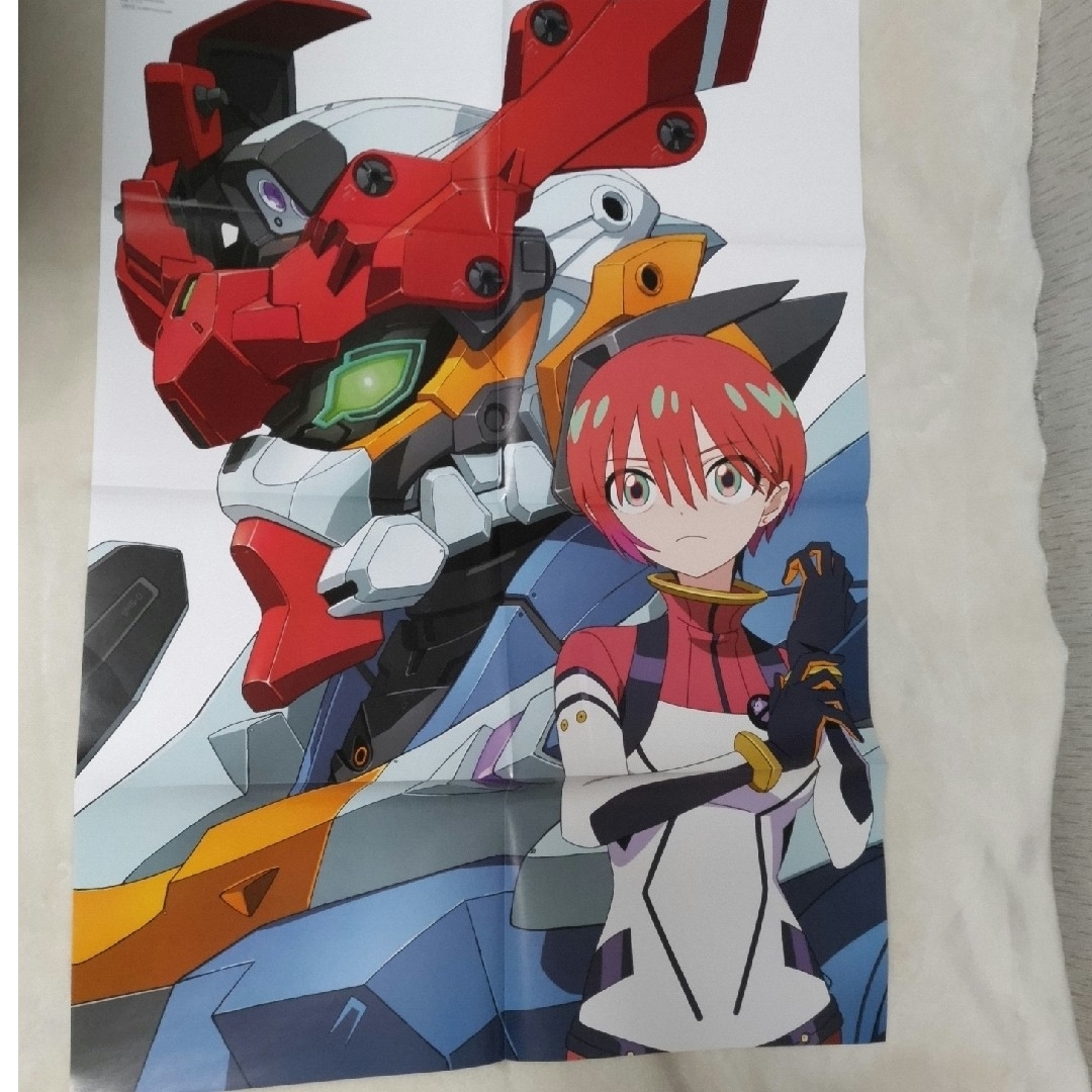 月刊ニュータイプ 機動戦士Gundam GQuuuuuuX ポスター エンタメ/ホビーのアニメグッズ(その他)の商品写真