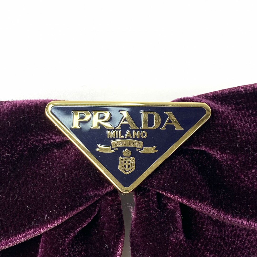 PRADA - 定価9万 未使用 PRADA ヘアクリップ バレッタ 1IF154 PRADA - 定価9万 未使用 PRADA ヘアクリップ バレッタ 1IF154