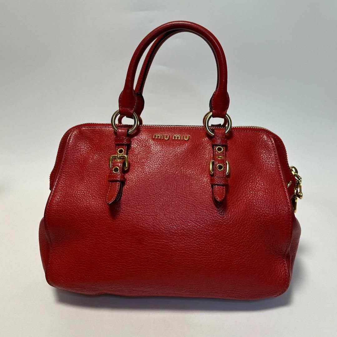 MIU MIU - m25【美品】保存袋 Gカード付 ミュウミュウ レザー MIU MIU - m25【美品】保存袋 Gカード付 ミュウミュウ レザー