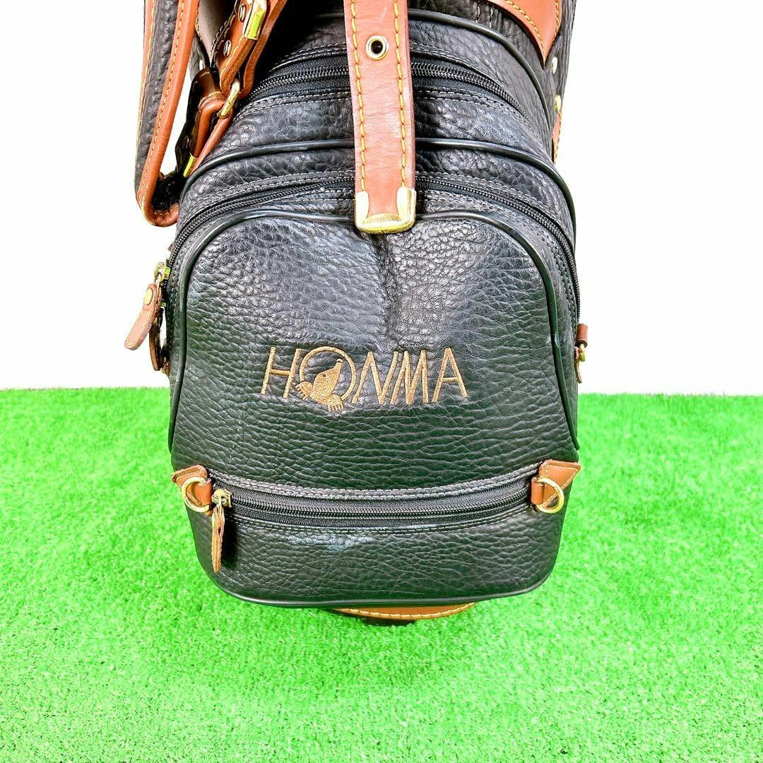 本間ゴルフ - HONMA ホンマ ヘリテイジ ブラック キャディバッグ 本間ゴルフ - HONMA ホンマ ヘリテイジ ブラック キャディバッグ