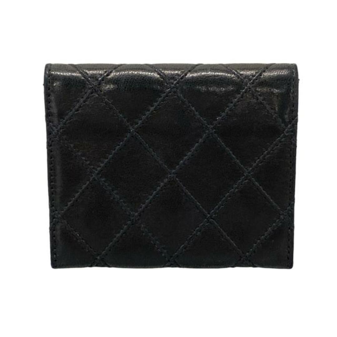 CHANEL - CHANEL(シャネル) コインケース ビコローレ 黒 レザー CHANEL - CHANEL(シャネル) コインケース ビコローレ 黒 レザー
