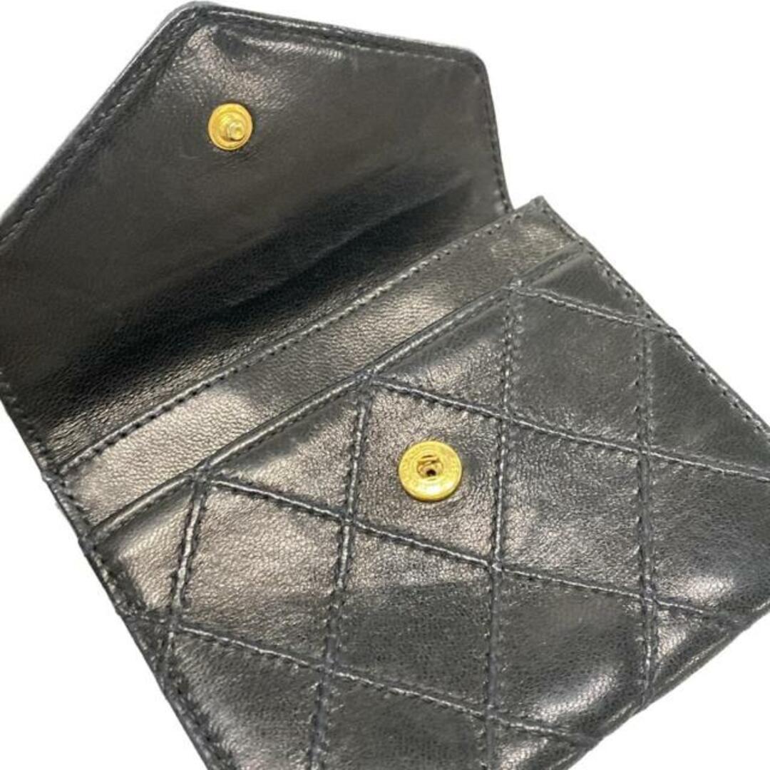 CHANEL - CHANEL(シャネル) コインケース ビコローレ 黒 レザー CHANEL - CHANEL(シャネル) コインケース ビコローレ 黒 レザー