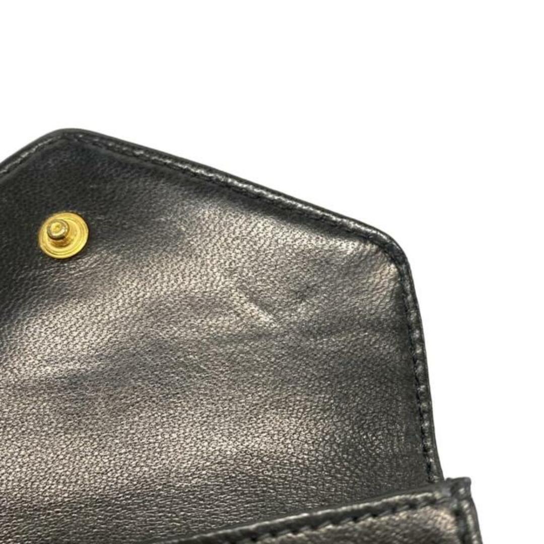 CHANEL - CHANEL(シャネル) コインケース ビコローレ 黒 レザー CHANEL - CHANEL(シャネル) コインケース ビコローレ 黒 レザー