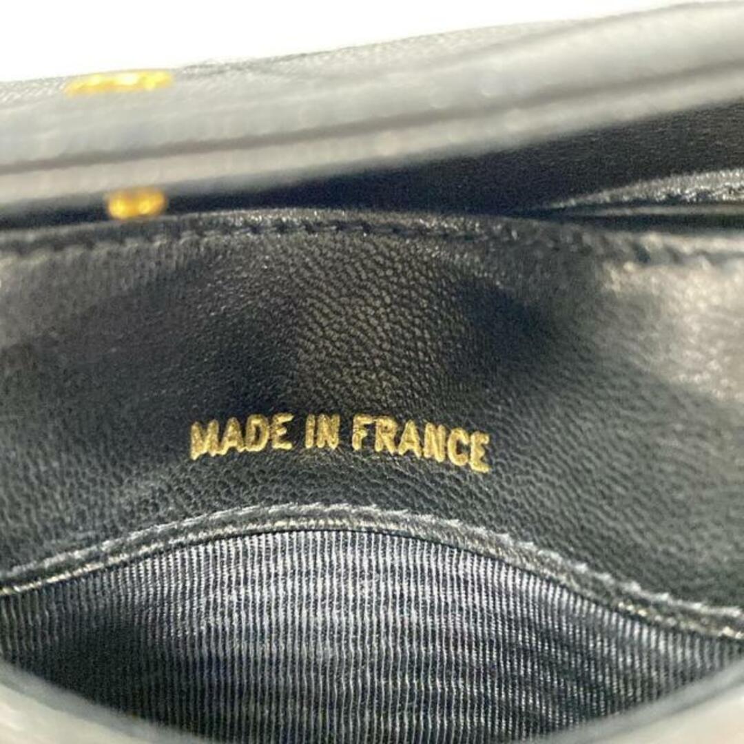 CHANEL - CHANEL(シャネル) コインケース ビコローレ 黒 レザー CHANEL - CHANEL(シャネル) コインケース ビコローレ 黒 レザー