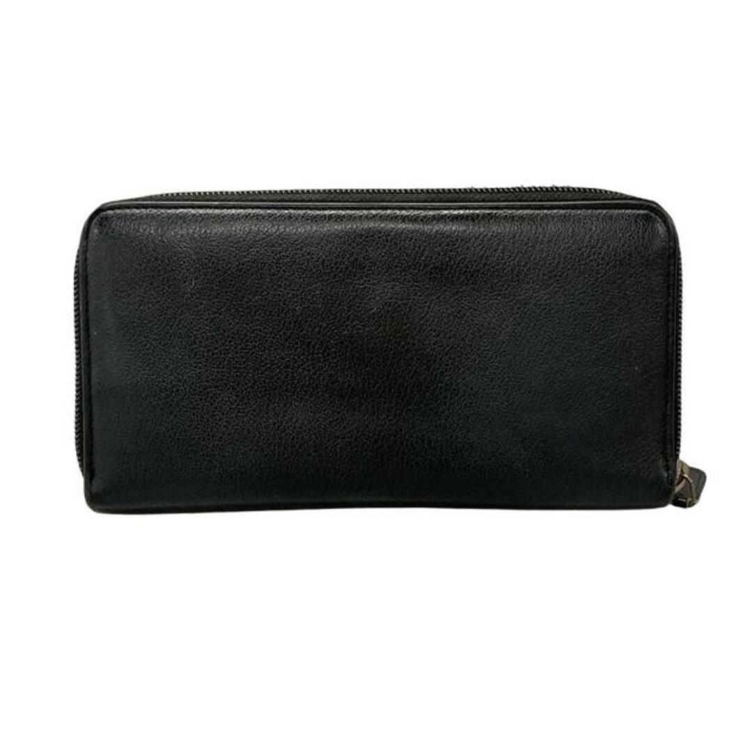 CHANEL - CHANEL(シャネル) 長財布 - 黒 ラウンドファスナー CHANEL - CHANEL(シャネル) 長財布 - 黒 ラウンドファスナー