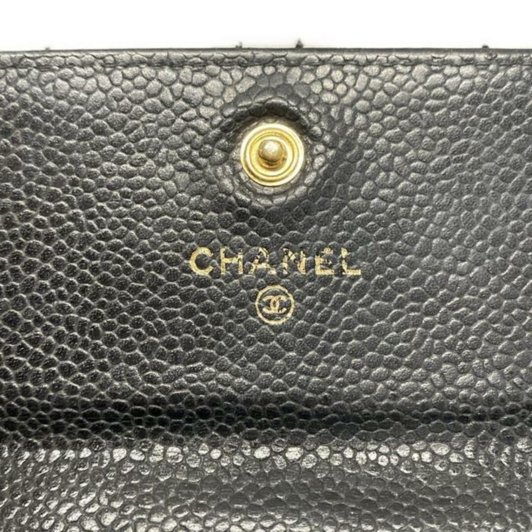 CHANEL - CHANEL(シャネル) 長財布 マトラッセ 黒 シルバー金具 CHANEL - CHANEL(シャネル) 長財布 マトラッセ 黒 シルバー金具
