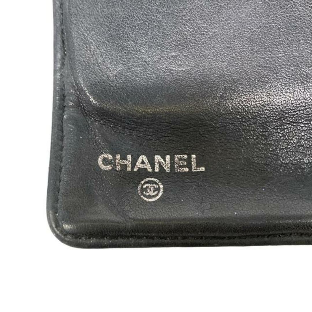 CHANEL - CHANEL(シャネル) 長財布 ワイルドステッチ 黒 ココ CHANEL - CHANEL(シャネル) 長財布 ワイルドステッチ 黒 ココ