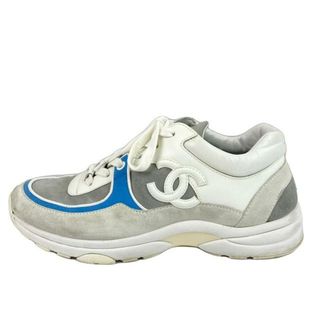 CHANEL - CHANEL(シャネル) スニーカー 40 レディース G33746 白 CHANEL - CHANEL(シャネル) スニーカー 40 レディース G33746 白