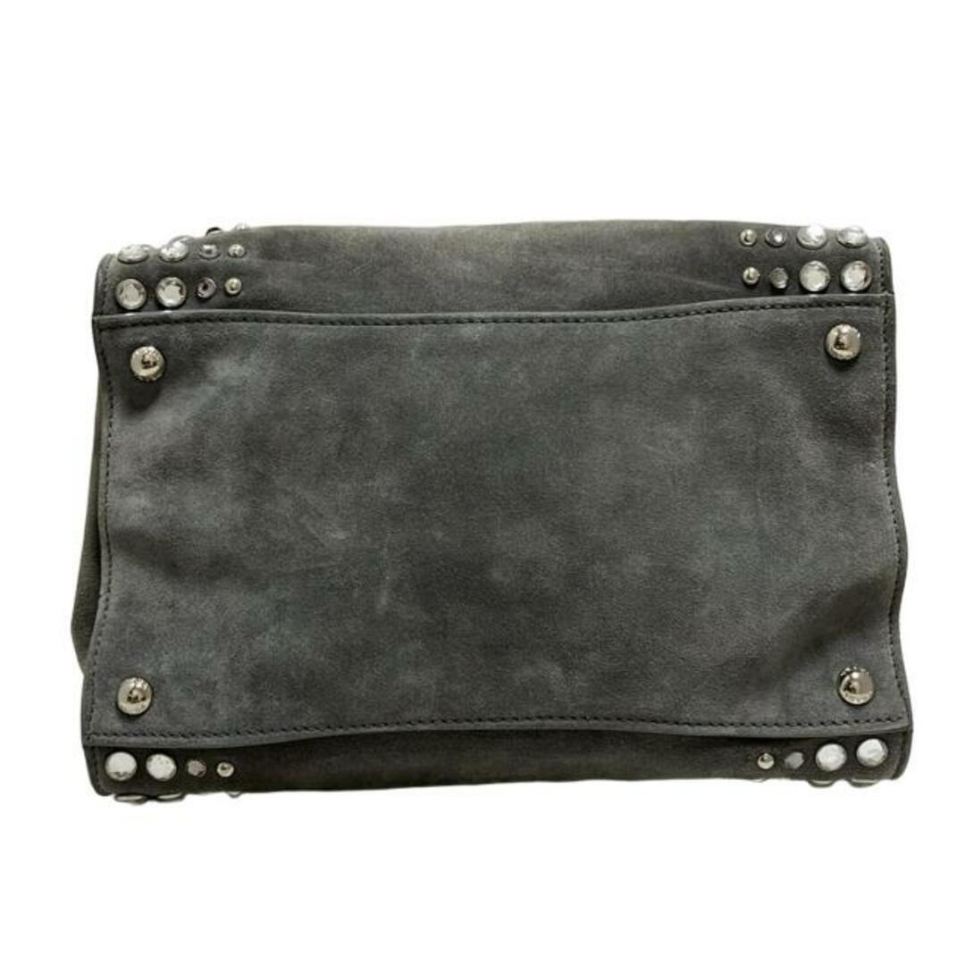 PRADA - PRADA(プラダ) ハンドバッグ B2619O グレー レザーの PRADA - PRADA(プラダ) ハンドバッグ B2619O グレー レザーの