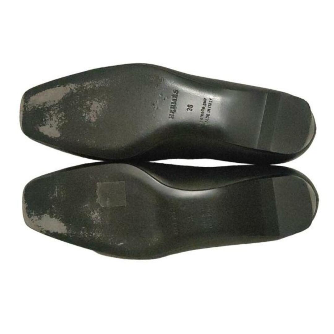 HERMES - HERMES(エルメス) フラットシューズ 36 レディース HERMES - HERMES(エルメス) フラットシューズ 36 レディース