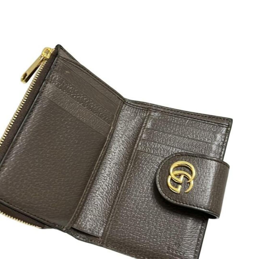 GUCCI - GUCCI(グッチ) 2つ折り財布 オフィディア 725662 ダーク GUCCI - GUCCI(グッチ) 2つ折り財布 オフィディア 725662 ダーク