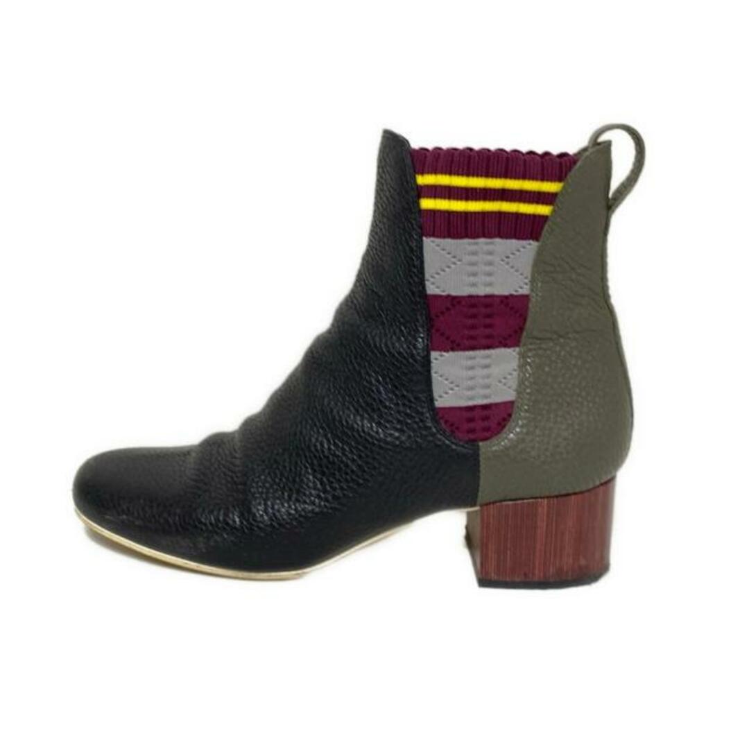 FENDI - FENDI(フェンディ) ショートブーツ 39 レディース - 黒 FENDI - FENDI(フェンディ) ショートブーツ 39 レディース - 黒