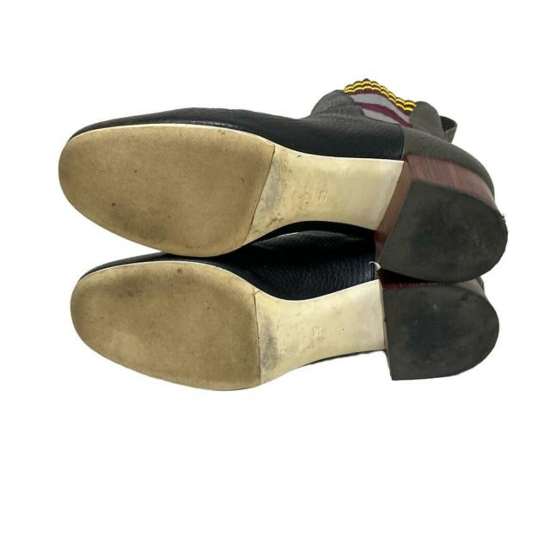 FENDI - FENDI(フェンディ) ショートブーツ 39 レディース - 黒 FENDI - FENDI(フェンディ) ショートブーツ 39 レディース - 黒