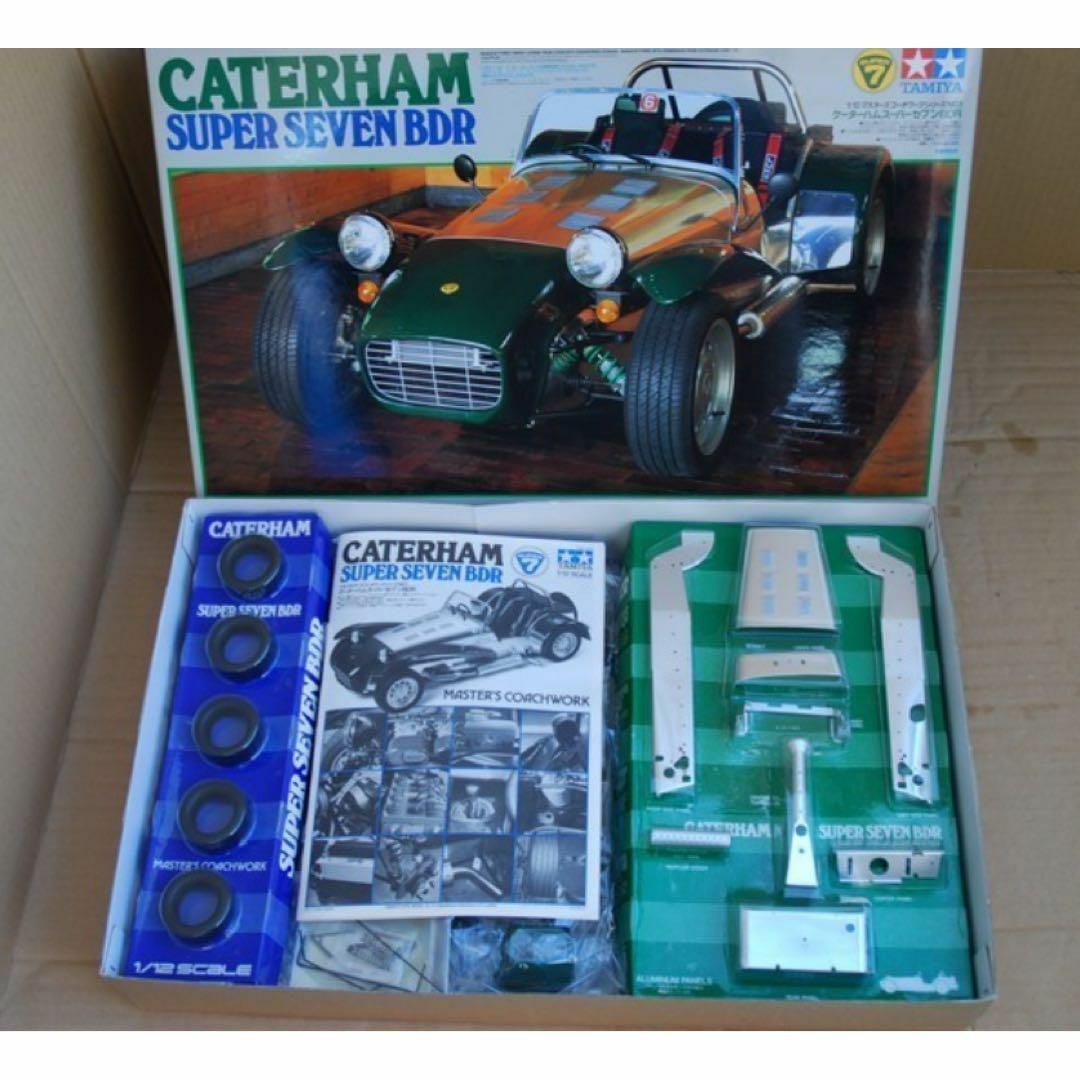 タミヤ CATERHAM SUPER SEVEN BDR 1/12スケール未組立の通販 by タミヤ CATERHAM SUPER SEVEN BDR 1/12スケール未組立の通販 by