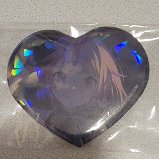 プロセカ プロジェクトセカイ ハート缶バッジ 鳳えむ どん結(キャラクターグッズ)