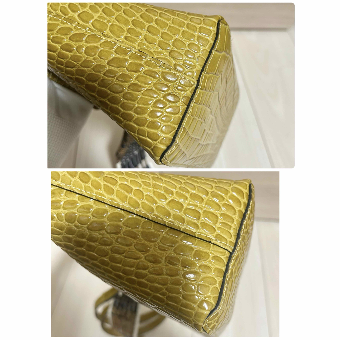 LONGCHAMP - 【美品】LONGCHAMP ルプリアージュ クロコ型押し LONGCHAMP - 【美品】LONGCHAMP ルプリアージュ クロコ型押し