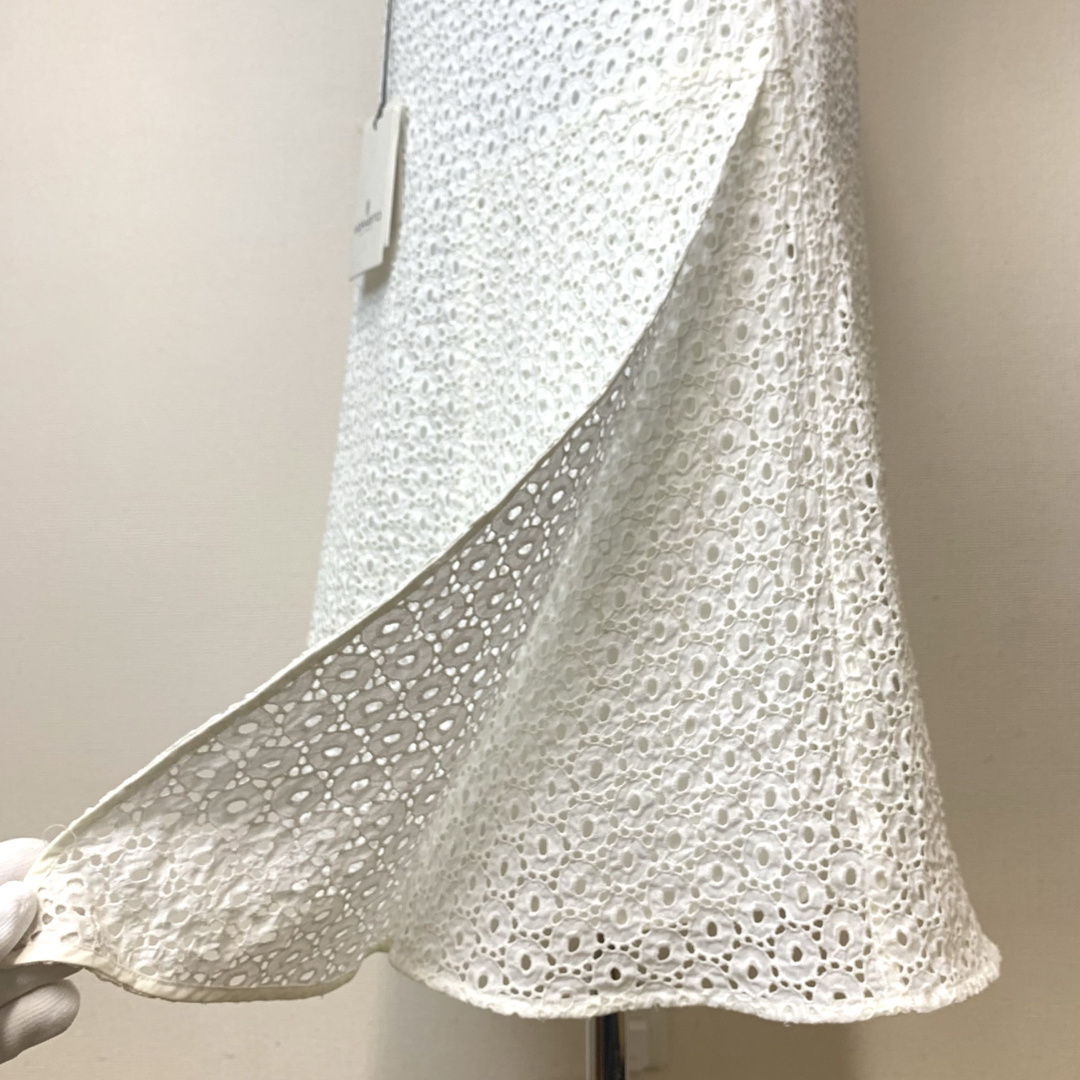 MORABITO - 【未使用級】MORABITO BLANC 40 アイレットレース MORABITO - 【未使用級】MORABITO BLANC 40 アイレットレース