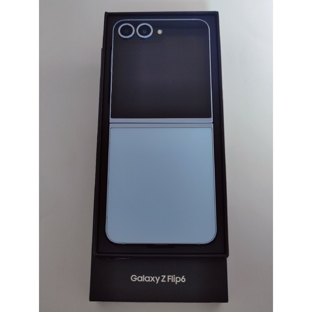 Galaxy - 【超美品】Galaxy Z Flip6 ブルー 256GB 韓国版の通販 Galaxy - 【超美品】Galaxy Z Flip6 ブルー 256GB 韓国版の通販