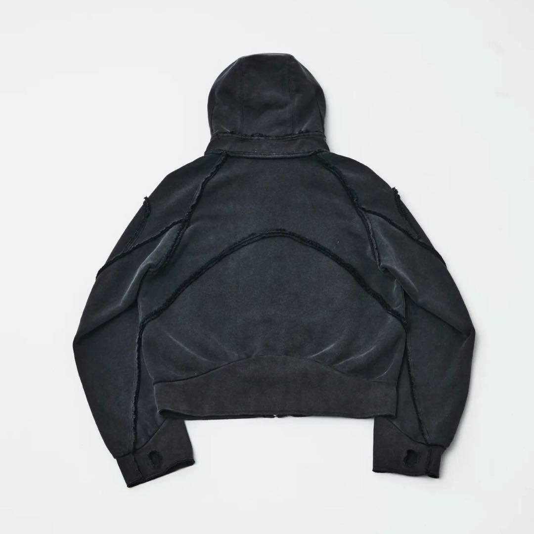 STRONG 005 BROKEN HOODIE (GREY) Mの通販 by チョロ's shop|ラクマ STRONG 005 BROKEN HOODIE (GREY) Mの通販 by チョロ's shop|ラクマ