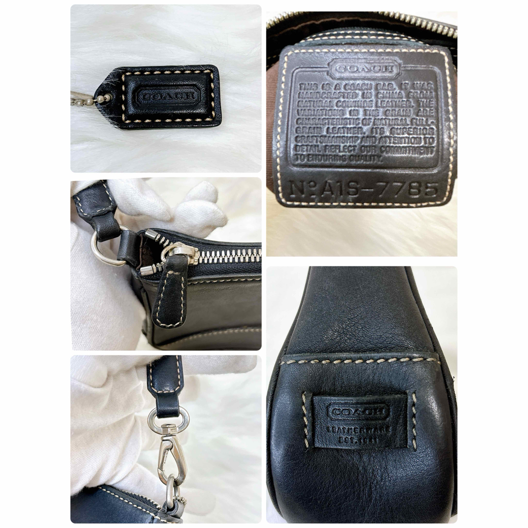 COACH - オールドコーチ アクセサリーポーチ ワンショルダー COACH - オールドコーチ アクセサリーポーチ ワンショルダー