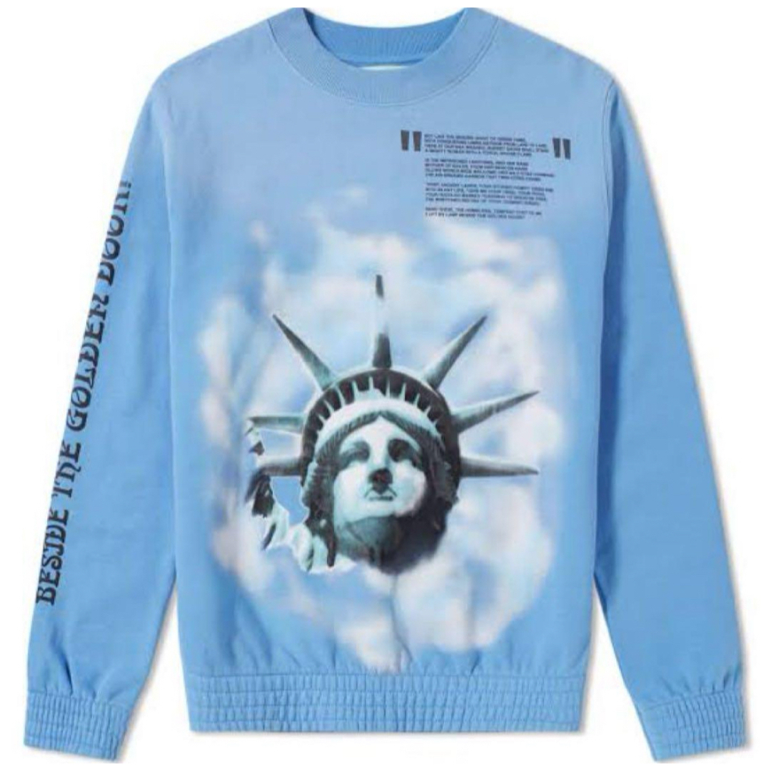 Off-White - Off-White オフホワイト 自由の女神 スウェット XL Off-White - Off-White オフホワイト 自由の女神 スウェット XL