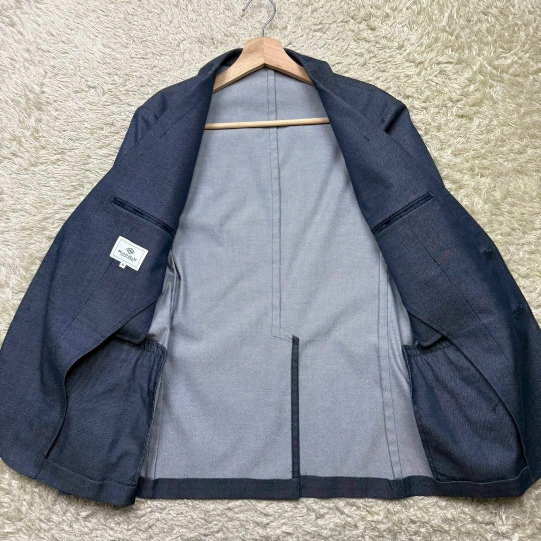 BEAMS - 【美品】ビームス デニム調 テーラードジャケット BEAMS - 【美品】ビームス デニム調 テーラードジャケット
