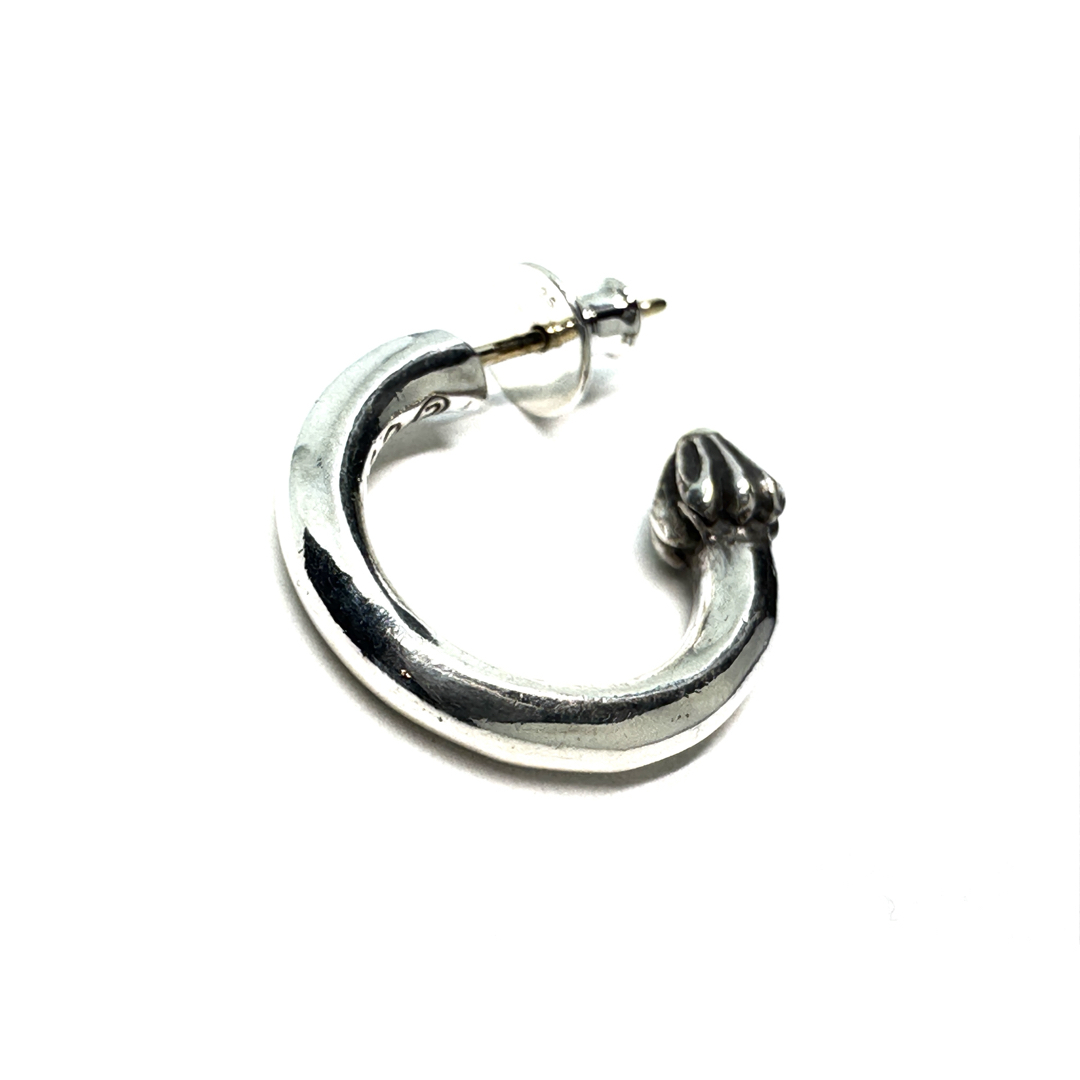 Chrome Hearts - クロムハーツ プレーン フープ ピアス 925 片耳 Chrome Hearts - クロムハーツ プレーン フープ ピアス 925 片耳