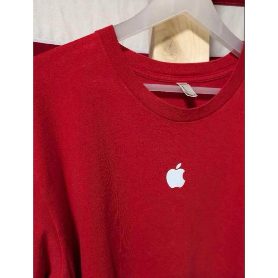 Apple - 【激レア】Apple ロゴ ロンt 90s vintage 古着 XLの通販 Apple - 【激レア】Apple ロゴ ロンt 90s vintage 古着 XLの通販