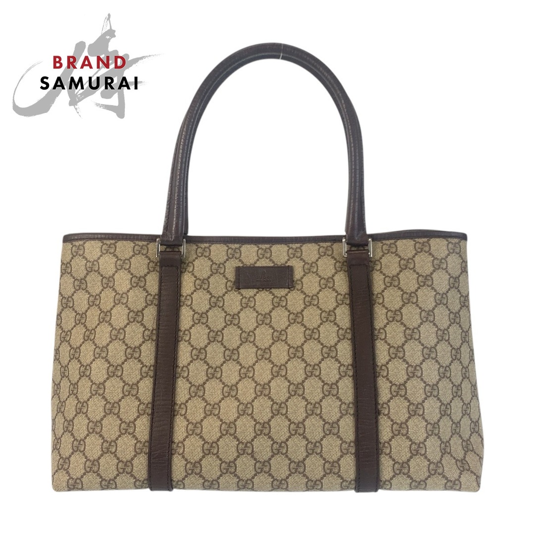 GUCCI - GUCCI グッチ ベージュ ブラウン GGスプリーム GUCCI - GUCCI グッチ ベージュ ブラウン GGスプリーム