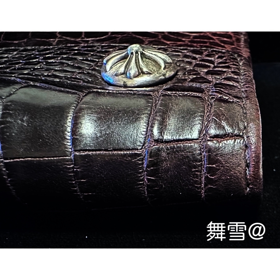 Chrome Hearts - 【希少美品】CHROME HEARTS WAVE アリゲーター Chrome Hearts - 【希少美品】CHROME HEARTS WAVE アリゲーター