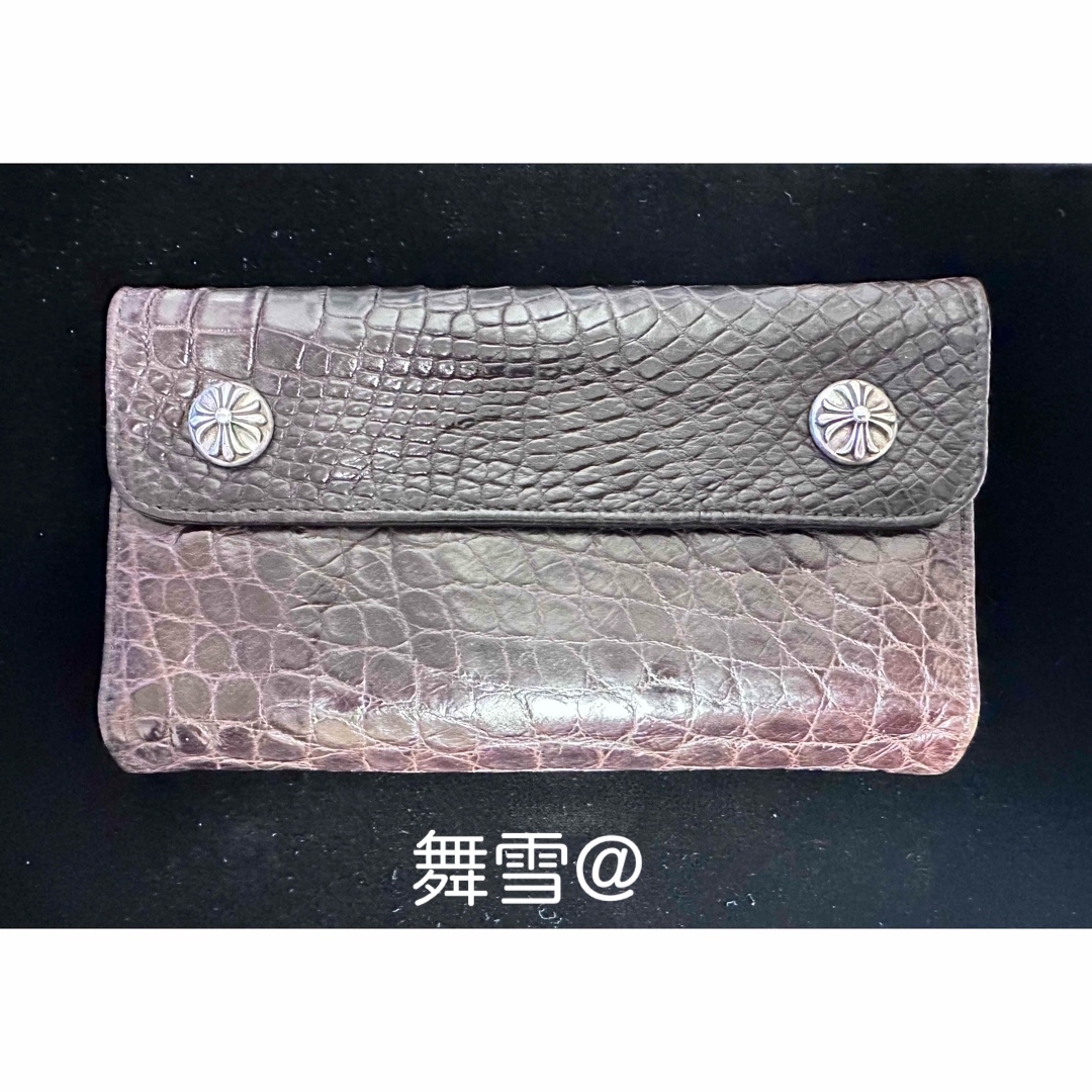 Chrome Hearts - 【希少美品】CHROME HEARTS WAVE アリゲーター Chrome Hearts - 【希少美品】CHROME HEARTS WAVE アリゲーター
