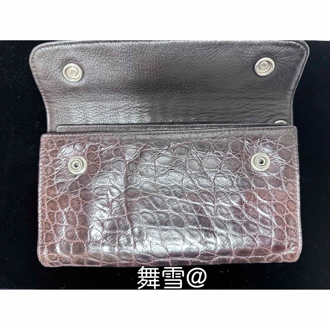 Chrome Hearts - 【希少美品】CHROME HEARTS WAVE アリゲーター Chrome Hearts - 【希少美品】CHROME HEARTS WAVE アリゲーター